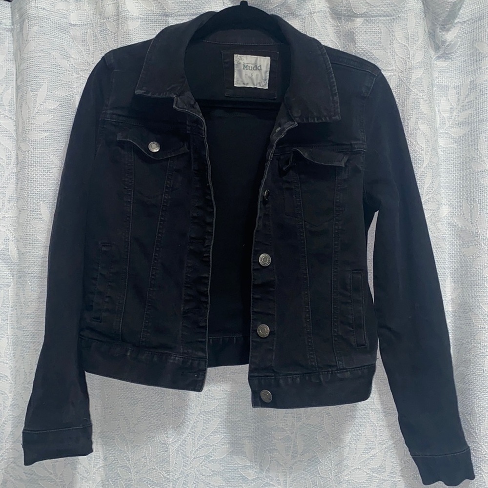 MUDD Black Jean Jacket